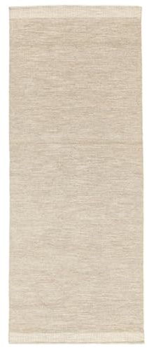 RugVista Serafina Teppich, 100 x 250 cm, Beige | Rechteckig, Mittlerer Stapel, Nur chemische Reinigung, Oeko-Tex 100, Wohnzimmer, Esszimmer, Schlafzimmer, Diele