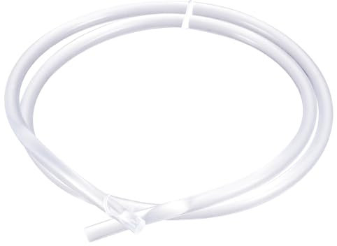 sourcing map Fibre Optique Lumineuse PMMA Latérale Lueur Fibre Optique Câble 8mm Diamètre 1M Long pour LED Lumière Guide à Maison Hôtel