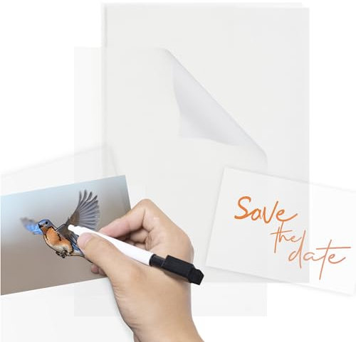 WINTEX Transparentpapier weiß A4 135 Blatt 50g/m² - Pauschpapier Schnittmusterpapier Pergamentpapier zum Bedrucken - Architektenpapier bedruckbar - Pauspapier A4 - Tracing Paper