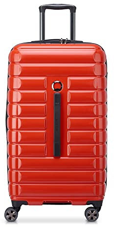 DELSEY Paris - Shadow 5.0 - Hartschalenkoffer 74 cm x 42 cm x 35 cm - 89 L - XL - Intensives Rot