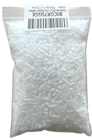 Feelmate Mini Fuse Beads Kit 5,000 pcs 2.6mm Tiny Fuse Beads Kit Iron Beading Craft Set