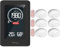Technoline Co2 Messgerät WL1030, CO2-Anzeige, mit grafischen & ELRO FS1805M FS1805 6-Pack Rauchmelder mit Magnetklebe Kit-5 Jahre Batterie und Garantie/DIN EN14604, 6 Stück