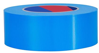 Duccinp Panzertape extra stark, 50 m x 50 mm, Wasserdichtes Reparaturband für Reparaturen, Heimwerker, Handwerk, Innen- und Außenbereich, Duct Tape (Blau)