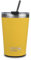 Nava Travel Mug We Care - 450ml, 18/8 Stainless Steel Insulated Travel Cup with Spill-Free Lid & Sustainable Straw, BPA-Free, Non-Slip Matte Finish, Keeps Drinks Hot or Cold, Dishwasher Safe, Yellow