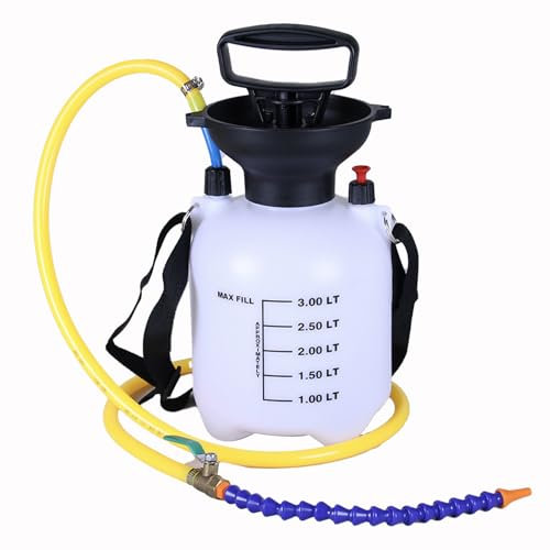 Transmission Fluid Pump, 3L Manual Fluid Transfer Pump, Hand Pump for Automotive Engine Oil Filling, Refill System Dispenser, Pneumatic Gearbox Filling Kit