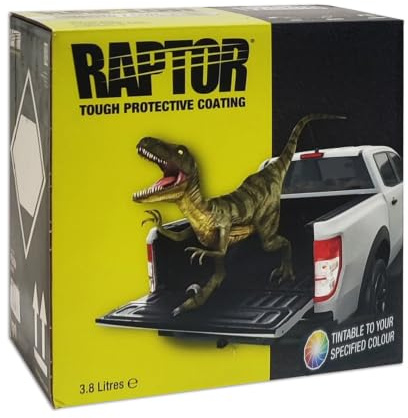 DISPIVAL Pintura Raptor 2K Kit Ral 3028 Rojo Puro 4 Lt