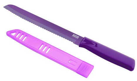 Kuhn Rikon 22642 Colori 1 Brotmesser, violett