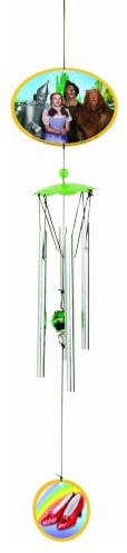 Spoontiques Wizard of Oz Group Wind Chime, Multicolored - Outdoor Garden Décor - Decorative Chimes for Yard, Garden, Backyard and Patio Decoration