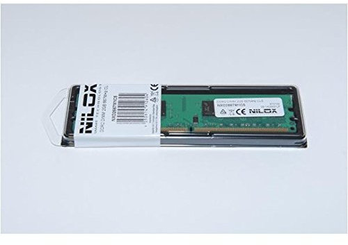 Nilox Memoria RAM DDR2 DIMM da 2GB, 667MHz, CL5, Verde