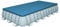 Bestway 732X366, Cubierta Rectangular para Piscina, Multicolor