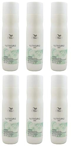 6 er Pack Wella Nutricurls Shampoo Curls 250 ml