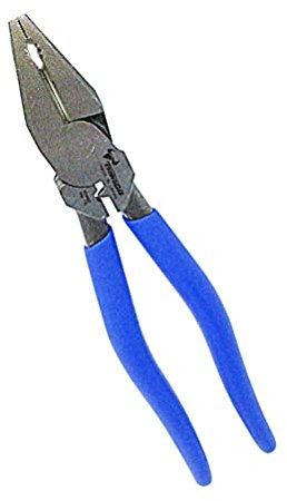 TSUNODA, High Leverage Combination Pliers PW-115 w/Crimper, 9-inch
