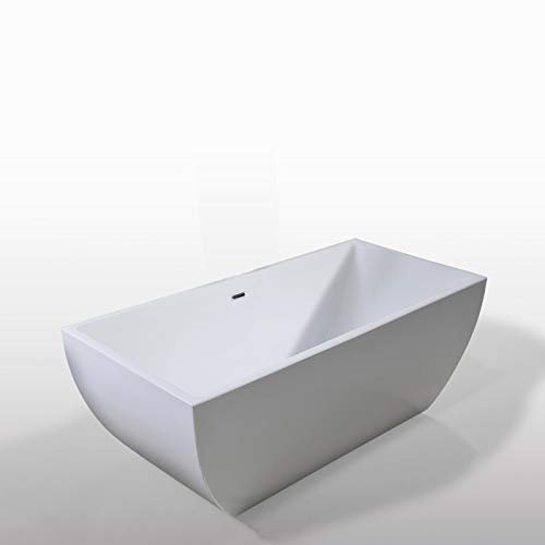 Freistehende Badewanne JENNIFER 170 x 75 cm Modernes und Innovatives Design