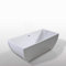 Freistehende Badewanne JENNIFER 170 x 75 cm Modernes und Innovatives Design