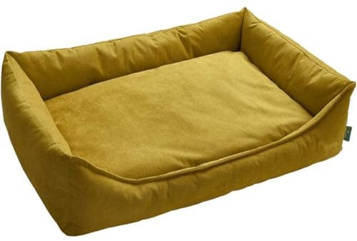 HUNTER EIBY Hundesofa, schmutzabweisend, Easy CLEAN-Technologie, pflegeleicht, L, gelb