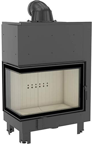 KRATKI Kamineinsatz Warmluft MB-A Links 17 BimSchV Stufe 2