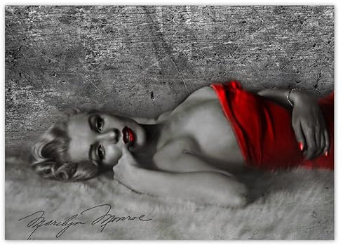 H2837 Marilyn Monroe Wandbild, 70 x 50 cm