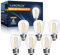 LangPlus+ 6 Pack 2W S14 LED Plastic Light Bulbs, E27 Base 2700K Warm White Shatterproof LED Edison Light Bulbs for Outdoor String Lights, Non- Dimmable 2W Equivalent to 20W Incandescent Bulb