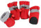 YUEMOL Hundeschuhe 4 stücke Wasserdichte Winter Haustier Hund Schuhe Anti-slip Regen Schnee Stiefel Schuhe Dick Warm for Kleine Katzen Hunde Hündchen Socken Booties (Color : C, Size : 7)