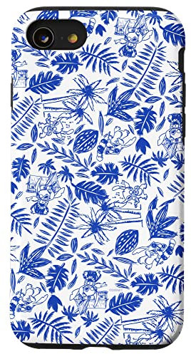 iPhone SE (2020) / 7 / 8 Disney Lilo & Stitch Island Leaves Case