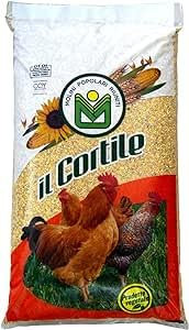 Molini Popolari Riuniti RUSPANTY-AVIGOLD, NO OGM, Mangime in Granaglie per Galline, Polli, Tacchini, Oche e volatili da cortile. 10 Kg