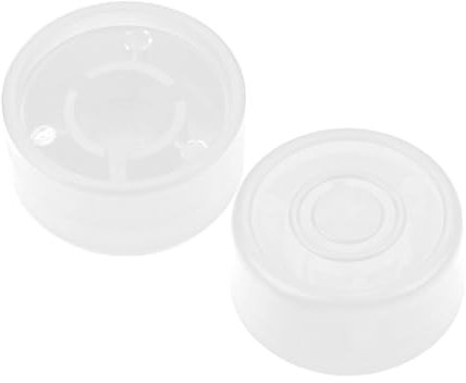 UPKOCH 2pcs Replaceable Guitar Effect Pedal Topper Control Footswitch Caps Knobs for Electric Guitar Accessories Protects Pedals from Scratches and Wear