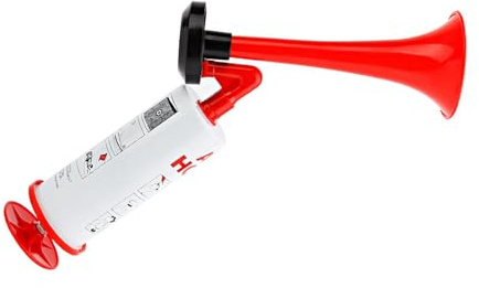 druckluftfanfare, Handluftpumpe, Lauter Geräuschmacher, Sicherheitsboot, Auto, Sportveranstaltungen, Ideal für Sicherheit auf See, Feueralarm, Camping, Industrielle Sicherheitshupe mit Griff für