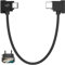 Micro USB to USB-C Data Cable for DJI Spark/Mavic Pro/Mavic Mini 1st & SE/Mavic 2 Series/Mavic Air 1st Drone Controller, Link for iPhone 16 15 iPad 10 Samsung S25 S24 S23 S22, RC Cable (1ft/30cm)