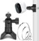 Zocipro Security Camera Pole Mount for Arlo/Wyze/Eufy Cam with Standard 1/4 Thread Holes, Universal No-Drill Camera Mount Brackets with 4 Loops Ø5/10/15/20cm, Indoor and Outdoor Use