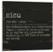 DreamAutumn Sisu Definition Wörterbuch Wort Bedeutung Leinwand Wandkunst mit Spruch, 30,5 x 30,5 cm, gedruckte Bilder, Kunstwerk, Poster, Gemälde, Dekoration für Wohnzimmer, Schlafzimmer, Büro,