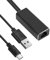 Micro USB to Ethernet Adapter 100Mbps RJ45 Converter with Micro Connection Ethernet to Usb Adapter for Streaming Sticks, Chromecast, Google Home Mini, Fire TV Stick and More(Excluding Roku Devices)