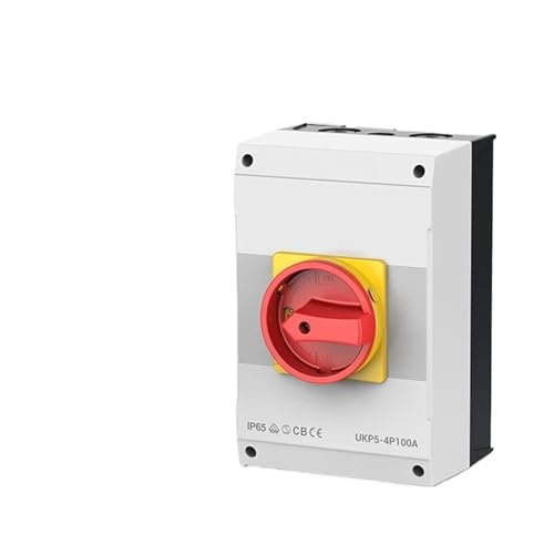 UKP5 Elektrische Steuerung 150A Trennschalter 100A Umschalter AC-Schalter 0-1-2 Wahlschalter Dreiphasenschalter 1St(UKP5-100A,3P)