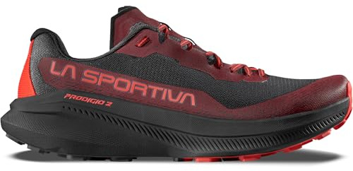 LA SPORTIVA Herren Prodigio 2 Schuhe, Onyx-Mountain red, 45.5