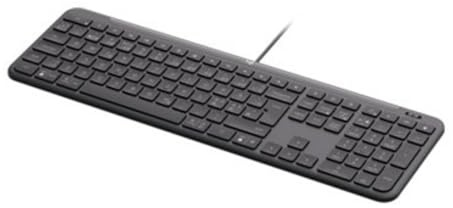 Logitech Signature Slim K620 For Business Tastiera Universale Usb Qwerty Nordic Grafite (logi Wired Keyboard K620 F Business[pa)