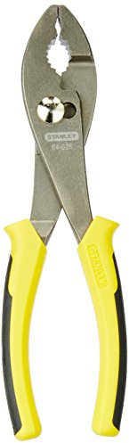 Stanley 84-026 Bi-Material Slip Joint Pliers, 8-Inch