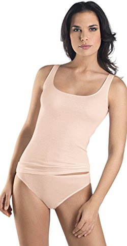 HANRO Damen Tank Top Cotton Seamless