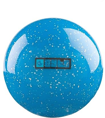 Byte Glitter Outdoor Hockey Ball Blue One Pack