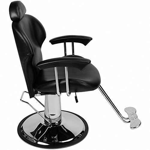 Medeo Herrenstuhl/Friseurstuhl 205162 Schwarz