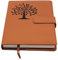 The Tree of Life Journal | Magnetisches nachfüllbares Schreibtagebuch, Kunstleder-Tagebuch mit linierten Seiten, 200 Seiten | Tagebuch, Notizbuch oder persönliches Tagebuch für Damen oder Herren