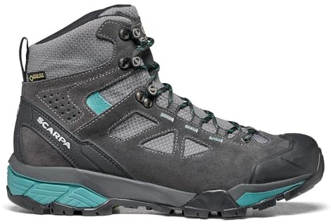 Scarpa ZG LITE GTX WMN, Trekking- & Wanderstiefel, Dark Gray- Lagoon Gore-tex TRML Salix Trek,