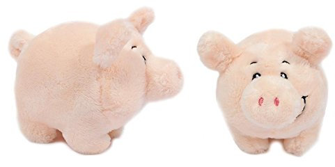 PIA International 1 Stofftier Schwein 12 cm, Kuscheltier, Plüschtier, Ferkel Glücksbringer