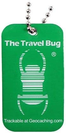 Unbekannt Geocaching QR Travel Bug® - Glow in The Dark Geocaching Trackable Geocoin