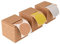 ewtshop® 3 x 50 Stück Dots Punkte runde Aufkleber Sticker, Gold, Bronze, Silber, Durchmesser 4 cm
