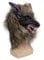 LDA Get Fresh la máscara de Disfraces Fresca, Cabeza de Lobo Animal de látex con máscara de Pelo para la Fiesta de Halloween