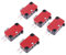 BIlinli 5pieces 250V 16A Interrupteur de Fin de Course de sécurité Micro V-15-1C25 Action à déclic