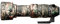 easyCover - Lens Oak - Objektivschutz - Schutz für Ihr Kameraobjektiv - Sigma 60-600mm F4.5-6.3 DG OS HSM | S - Wald Camouflage