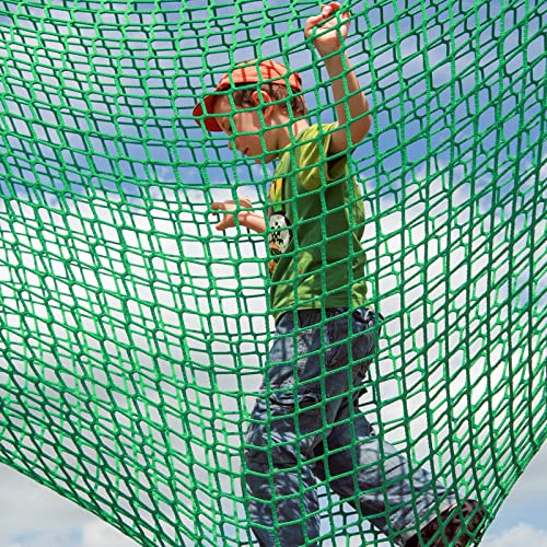 Climbing Net for Kids and Adults-Playground Play Safety Net-Climbing Cargo net-Tree House Accessories(9.8' x 9.8')