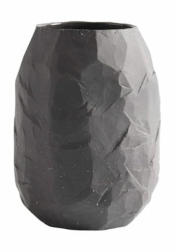 Muubs Vase Kuri - Stone, Ceramic, Stone, H: 21 Ø: 16