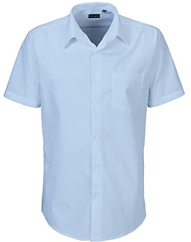 EXNER Oberhemd halbarm Fb. Light Blue Gr. 47/48