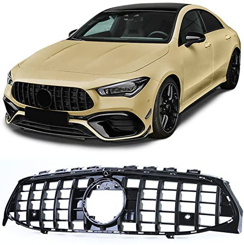 Kühlergrill Sport Optik Schwarz Glanz passend für Mercedes CLA C118 ab 19